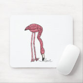 Vol25- Flamingo liefde Muismat (Met muis)