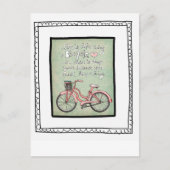 Vol25 - Het leven is als fietsen Briefkaart (Voorkant)