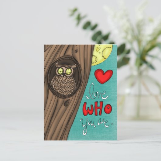 Vol25 - Hou van wie je bent Briefkaart (Staand voorkant)