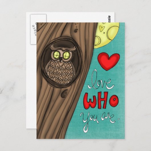 Vol25 - Hou van wie je bent Briefkaart (Voorkant / Achterkant)