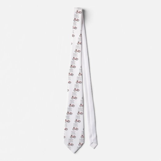 Vol25 leven is als fietsen stropdas (Voorkant)