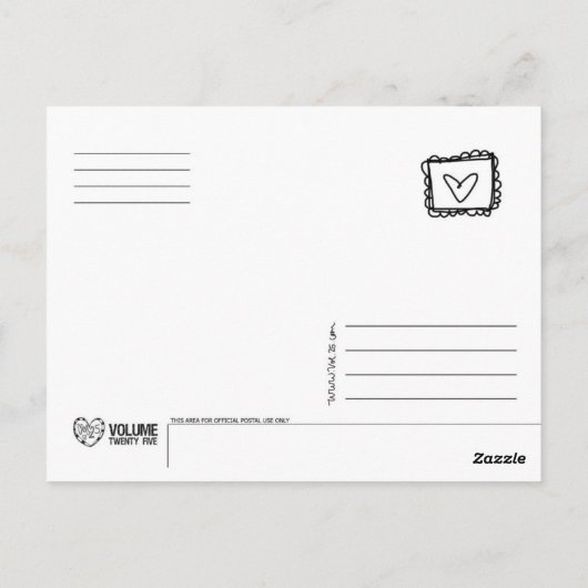 Vol25- liefde gebeurt briefkaart (Achterkant)