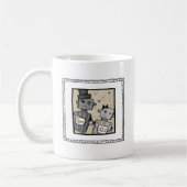 Vol25 liefde gebeurt koffiemok (Links)