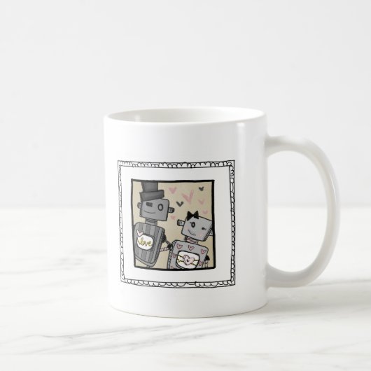 Vol25 liefde gebeurt koffiemok (Rechts)