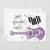 Vol25 liefde is vriendschap briefkaart (Voorkant / Achterkant)