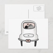 Vol25 nog lang en gelukkig briefkaart (Voorkant / Achterkant)