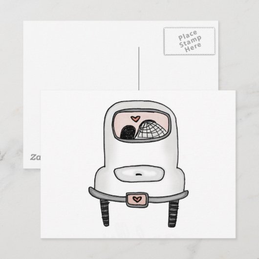 Vol25 nog lang en gelukkig briefkaart (Voorkant / Achterkant)