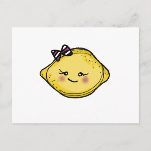 Vol25 Rosey Cheeked lemon head card Briefkaart