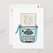 vol25 schrijf het in je hart briefkaart (Voorkant / Achterkant)