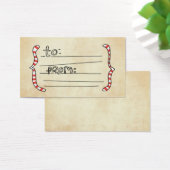 Vol25 - Serie met cadeautjes label 2 Visitekaartje (Bureau)