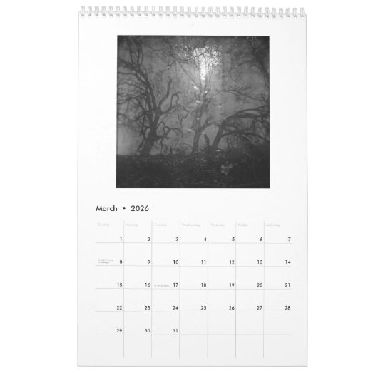 vol. 2 kalender in the Minds of Trees (Mar 2026)