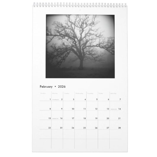 vol. 2 kalender in the Minds of Trees (Feb 2026)