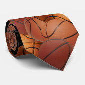 vol Basketballen Stropdas (Opgerold)