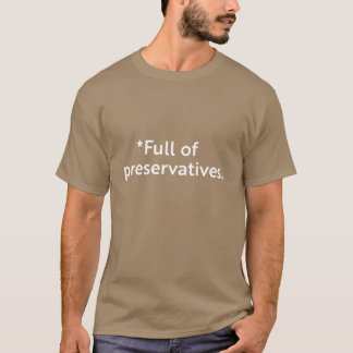 Vol conserveringsmiddelen t-shirt