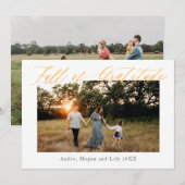 Vol Dankbaarheid Thanksgiving-vakantie Kaart (Voorkant / Achterkant)