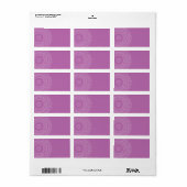 VOL EN BEAUTIEF PLATTELAND Druk uw eigen labels af (Full Sheet)