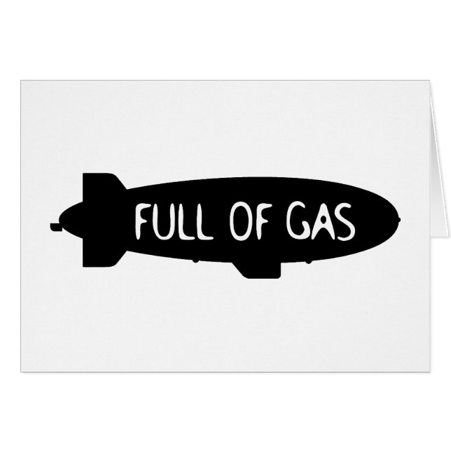 Vol gas - Blimp (Voorkant Horizontaal)