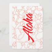 Vol hart Aloha Briefkaart (Voorkant / Achterkant)