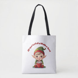 Vol kerstsfeer, Schattige kerstcadeau Tote Bag