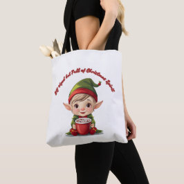 Vol kerstsfeer, Schattige kerstcadeau Tote Bag