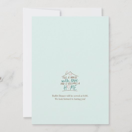 Vol liefde housewarming kaart (Achterkant)