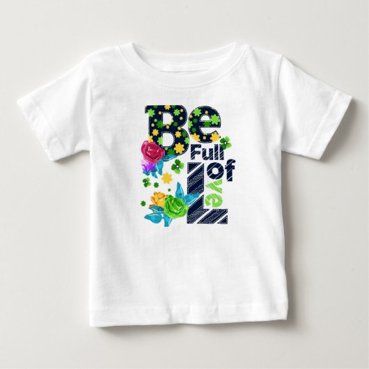 Vol liefde Kinder T-shirt (Voorkant)