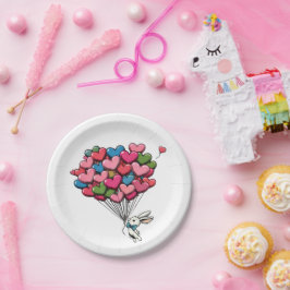 Vol liefde papieren bordje