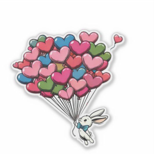 Vol liefde sticker (Voorkant)