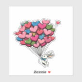 Vol liefde sticker (Vel)
