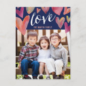 Vol liefde Valentijnsdag Briefkaart (Voorkant)