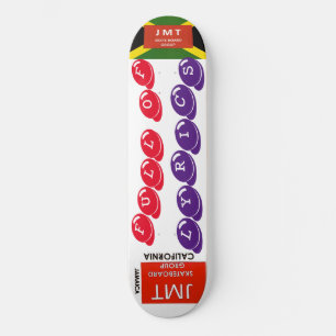 VOL LIRIEK. JMT 8 1/4" Skateboard Deck