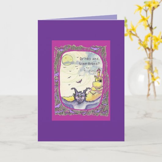 Vol maan met ons kaart (Gele Bloem)