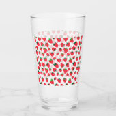 Vol met aardbeien glas (Voorkant)