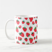 Vol met aardbeien koffiemok (Links)