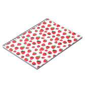Vol met aardbeien notitieboek (Linkerzijde)