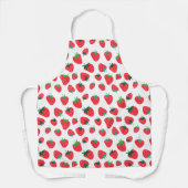 Vol met aardbeien schort (Voorkant)