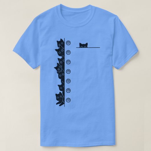 Vol met Cats Shirt Pocket van Tobe Fonseca (Design voorkant)
