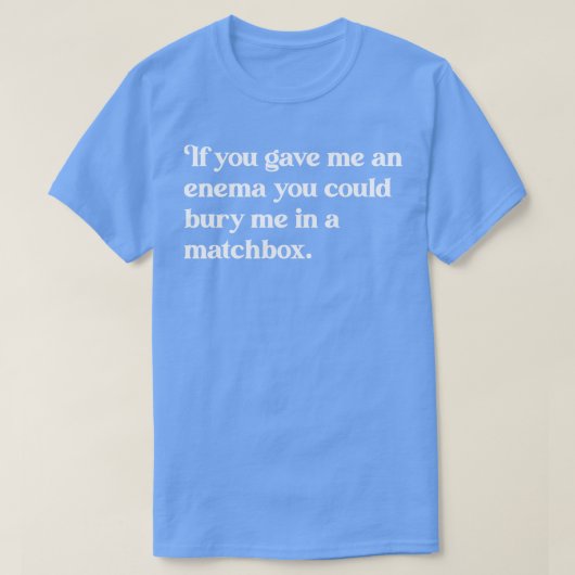 Vol met grappige Christopher Hitchens Quote T-shirt (Design voorkant)