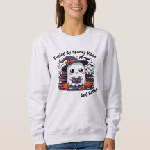 Vol met spookachtige vibes en boeken Halloween