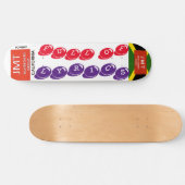 VOL MET TEKSTEN. JMT 8 1/4"Skateboarddek Persoonlijk Skateboard (Horizontaal)