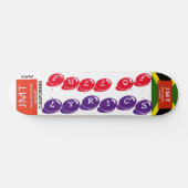 VOL MET TEKSTEN. JMT 8 1/4"Skateboarddek Persoonlijk Skateboard (Horizontaal)