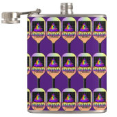 Vol tot de rand met kerstsfeer heupfles