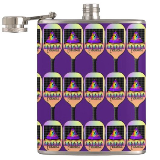 Vol tot de rand met kerstsfeer heupfles