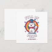 Vol trots | LGBTQ Cat Pride (Voorkant / Achterkant)