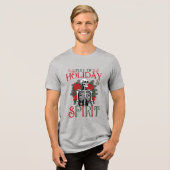 Vol van de Heilige Geest Tri-Blend Shirt (Voorkant volledig)
