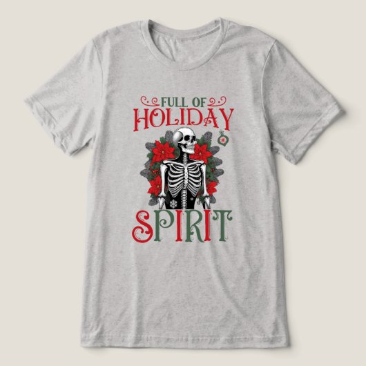 Vol van de Heilige Geest Tri-Blend Shirt (Design voorkant)