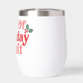 Vol van feestvreugde - Feestelijke typografie (Achterkant)