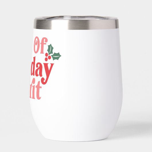 Vol van feestvreugde - Feestelijke typografie (Achterkant)