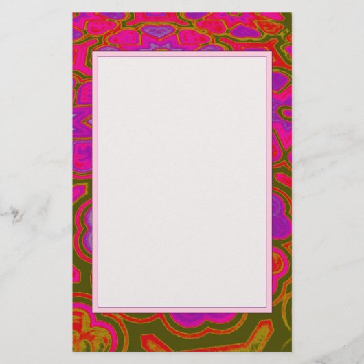 'Vol van Liefde' Papier- en Briefkaarten Briefpapier (Voorkant)