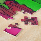 Vol van Mijzelf Marie Gage Abstracte Fine Art Legpuzzel (Zijkant)